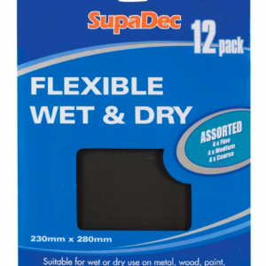 SupaDec Flexible Wet & Dry Paper Assorted